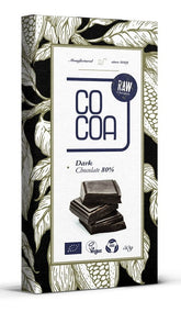 Chocolate negro 80% BIO 50 g - CACAO